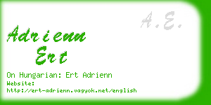 adrienn ert business card